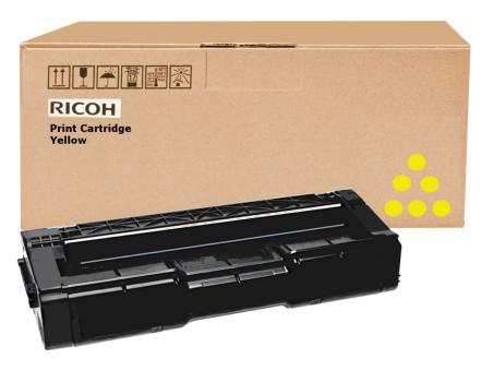 Original Ricoh SP C310Y Toner Yellow 407635 406482 ca. 6.000 Seiten hohe Kapazität 