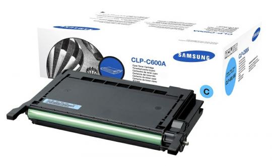 Original Samsung CLP-C600A Toner Cyan ca. 4.000 Seiten ST878A 