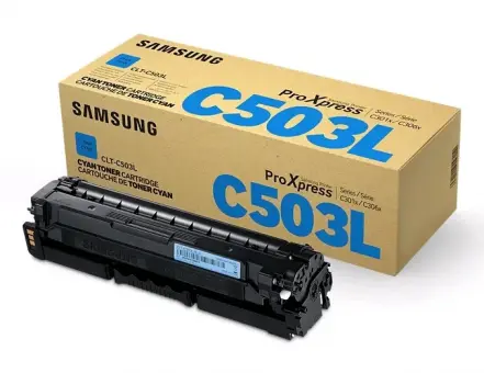 Original Samsung CLT-C503L Toner Cyan SU014A ca. 5.000 Seiten 