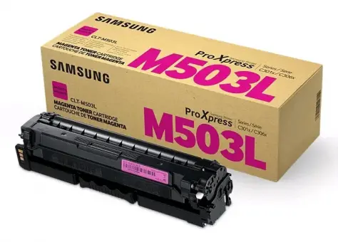 Original Samsung CLT-M503L Toner Magenta SU281A ca. 5.000 Seiten 