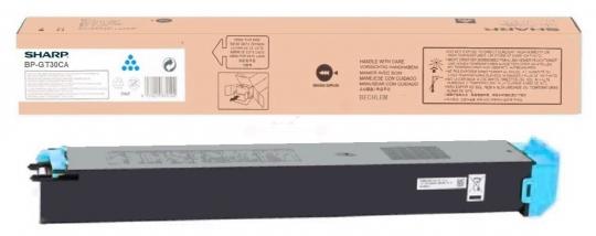 Original Sharp BP-GT30CA Toner Cyan ca. 15.000 Seiten 