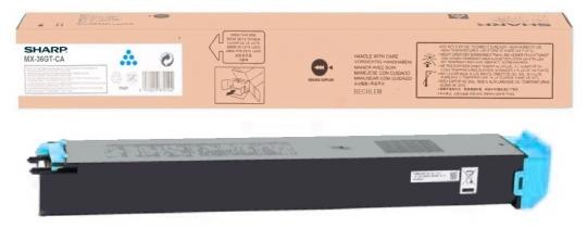 Original Sharp MX-36GTCA Toner Cyan ca. 15.000 Seiten 