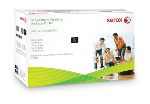 Xerox 003R99808 Toner Schwarz LaserJet P2054d ca. 6.500 Seiten kompatibel mit HP CE505X 05X 