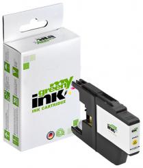 My Green Toner Alternativ Tintenpatrone für Brother LC1220Y LC1240Y Yellow ca. 600 Seiten 