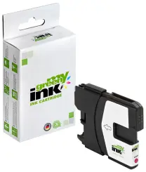 Kompatibel zu Brother LC980M LC1100M Magenta ca. 700 Seiten, (My Green Toner) 