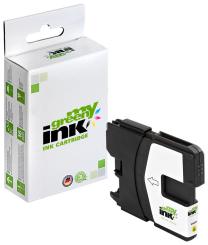 My Green Toner Alternativ Tintenpatrone für Brother LC980Y LC1100Y Yellow ca. 700 Seiten 