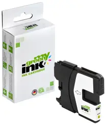 Kompatibel zu Brother LC980Y LC1100Y Gelb ca. 700 Seiten, (My Green Toner) 