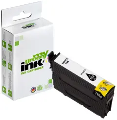 Kompatibel zu Epson 502XL C13T02W14010 Schwarz ca. 550 Seiten, (My Green Toner) 