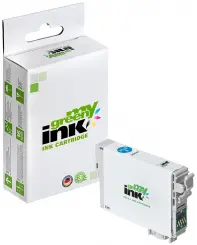 My Green Toner Alternativ Tintenpatrone für Epson C13T07124010 T0712 Cyan ca. 345 Seiten 