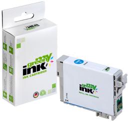 My Green Toner Alternativ Tintenpatrone für Epson C13T08024010 T0802 Cyan ca. 435 Seiten 