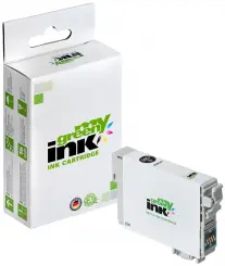 My Green Toner Alternativ Tintenpatrone für Epson C13T12814011 T1281 Schwarz ca. 170 Seiten 