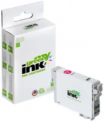 My Green Toner Alternativ Tintenpatrone für Epson C13T12834011 T1283 Magenta ca. 140 Seiten 