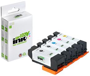 My Green Toner Alternativ Tintenpatrone für Epson C13T33574010 33XL KIT(2*BK+C+M+Y) 