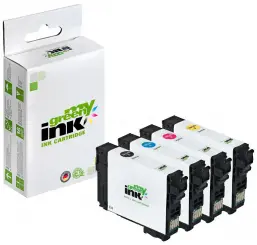 Kompatibel zu Epson 18XL C13T18164010 KIT BK+ C+M+Y (My Green Toner) 