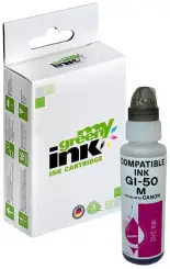 My Green Toner Alternativ Tintenflasche für Canon GI-50M / 3404C001 Magenta Inhalt 70 ml 