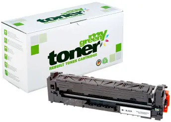 Kompatibel zu Canon 067H 5106C002 Schwarz ca. 3.130 Seiten, (My Green Toner) 