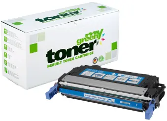 Kompatibel zu HP CB401A Cyan ca. 7.500 Seiten, (My Green Toner) 