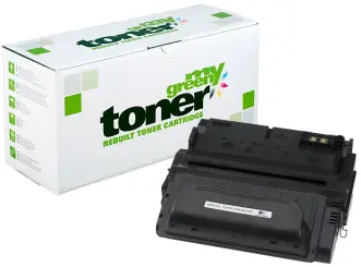 Kompatibel zu HP Q1338A Schwarz ca. 12.000 Seiten, (My Green Toner) 