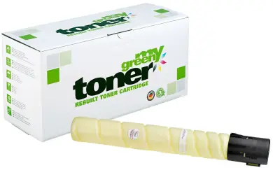 Kompatibel zu Konica Minolta TN-321Y A33K250 Gelb ca. 25.000 Seiten, (My Green Toner) 