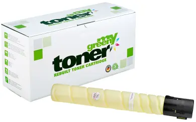 Kompatibel zu Konica Minolta TN-221Y A8K3250 Gelb ca. 21.000 Seiten, (My Green Toner) 