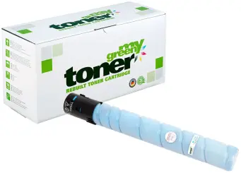 Kompatibel zu Konica Minolta Bizhub TN-324C A8DA450 Cyan ca. 26.000 Seiten, (My Green Toner) 