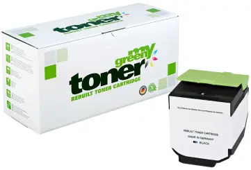 Kompatibel zu Lexmark 80C2SK0 Schwarz ca. 2.500 Seiten, (My Green Toner) 