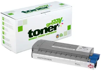 Kompatibel zu Oki 44318608 Schwarz ca. 11.000 Seiten, (My Green Toner) 