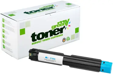 Kompatibel zu Xerox 006R01460 Cyan ca. 15.000 Seiten, (My Green Toner) 