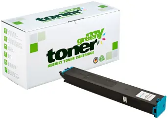 Kompatibel zu Sharp BP-GT70CA Cyan ca. 24.000 Seiten, (My Green Toner) 