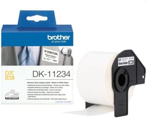 Original Brother DK-11234 Etiketten Schwarz auf Weiß 