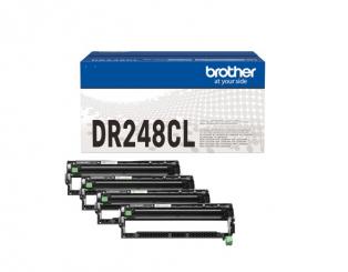 Original Brother DR-248CL 4 Stück Schwarz, Cyan, Magenta, Gelb ca. 30.000 Seiten 