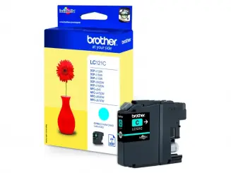 Original Brother LC121C Tintenpatrone Cyan 3.9ml ca. 300 Seiten LC-121 