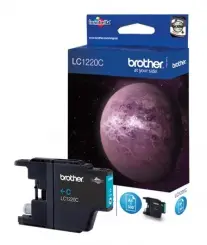 Brother LC1220C Druckerpatrone Cyan ca. 300 Seiten, 