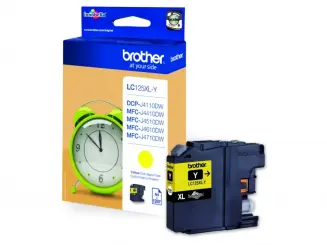 Brother LC125XL-Y Druckerpatrone Gelb ca. 1.200 Seiten, 
