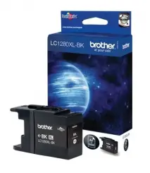 Brother LC1280XLBK Druckerpatrone Schwarz ca. 2.400 Seiten, 