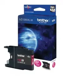 Brother LC1280XLM Druckerpatrone Magenta ca. 1.200 Seiten, 