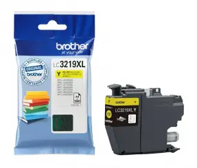 Brother LC3219XLY Druckerpatrone Gelb ca. 1.500 Seiten, 