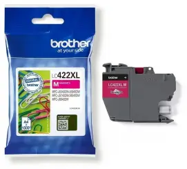 Original Brother LC422XLM Tintenpatrone Magenta ca. 1.500 Seiten LC-422XLM 