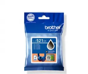 Original Brother LC521BK Tintenpatrone Schwarz ca. 500 Seiten 