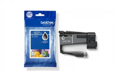 Original Brother LC527BK Tintenpatrone Schwarz ca. 1.300 Seiten 