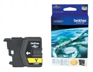Original Brother LC985Y Tintenpatrone Yellow ca. 260 Seiten LC-985 