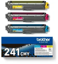 Brother TN-241CMY 3 Toner Multipack Cyan Magenta Gelb farben je ca. 1.400 Seiten, 