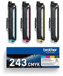 Original Brother TN-243CMYK Multipack Schwarz,Cyan,Magenta,Yellow 4 Toner je ca. 1.000 Seiten TN-243 (TN-243CMYK ) 