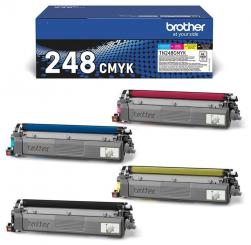 Original Brother TN-248CMYK Multipack Schwarz Cyan Magenta Yellow ca. 4.000 Seiten 248 