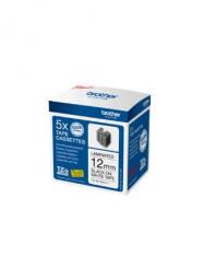 Brother TZe-231M5 Schriftband Schwarz auf Weiß 