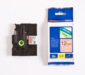 Original Brother TZe-B31 Schwarz auf orange (signal) Schriftband TZ-B31 12 mm x 5 m, laminiert 