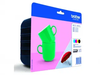Brother Multipack LC225XL+ LC227XL LC227XLVALBPDR 4 Druckerpatronen Multipack Schwarz Cyan Magenta Gelb LC227XLBK + LC225XLC + LC225XLM+ LC225XLY 