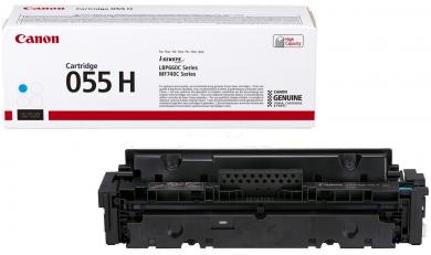 Original Canon 055 hc Toner Cyan ca. 5.900 Seiten 3019C002 