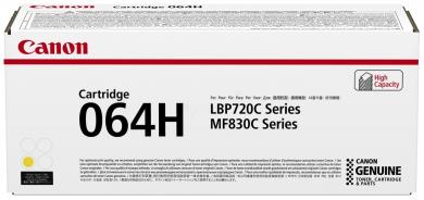 Original Canon 064hy Toner Yellow ca. 10.400 Seiten 4932C001 