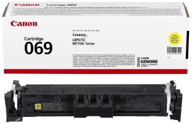 Canon 069y 5091C002 Toner Gelb ca. 1.900 Seiten, 